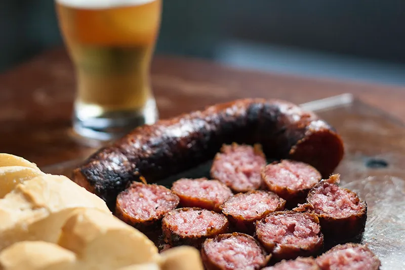 Linguiça Blumenau: receita de sucesso.