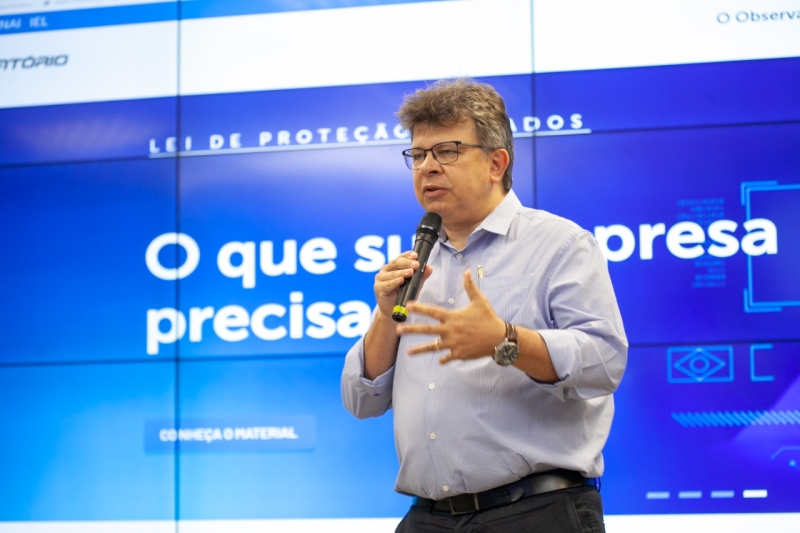 Diretor de inovação e competitividade da FIESC, José Eduardo Fiates (foto: Filipe Scotti)