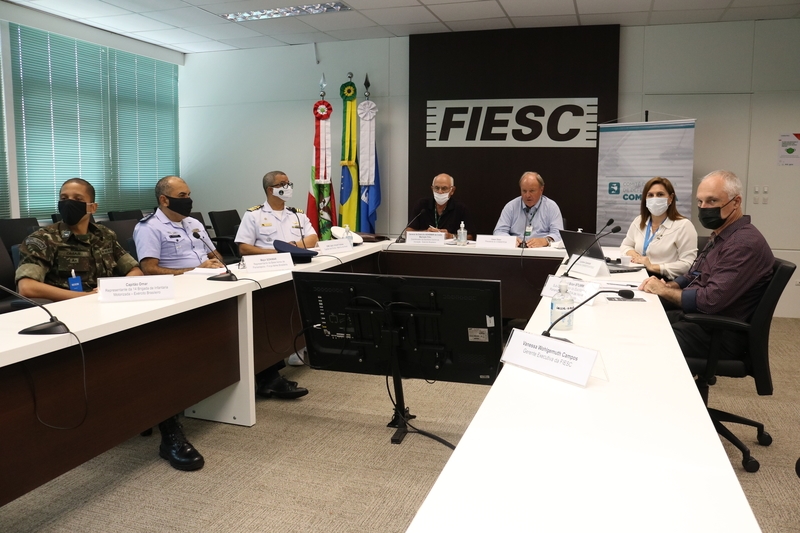 FIESC e Sebrae-SC vão capacitar pequenas empresas para fornecer às Forças Armadas