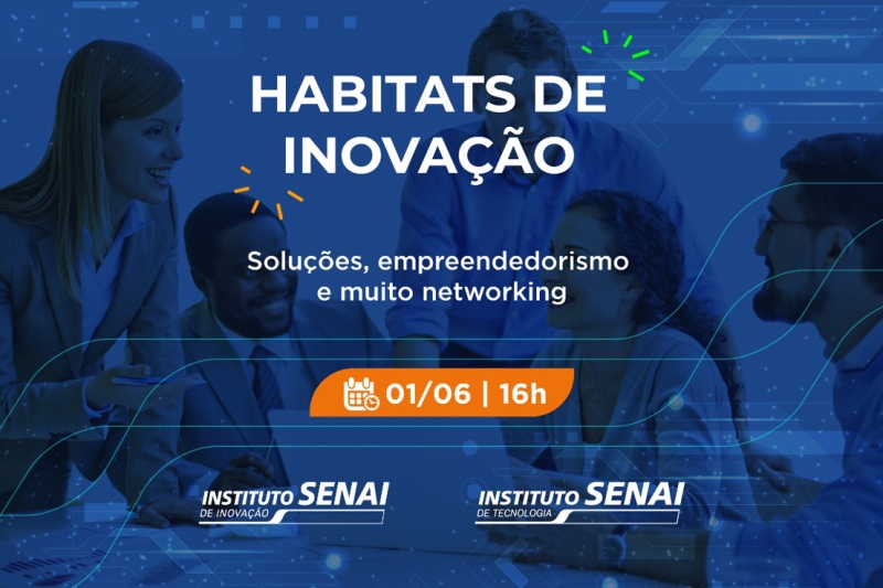 Atividade será nos institutos SENAI de Inovação (rua Arno Waldemar Dohler, 308, bairro Santo Antônio)