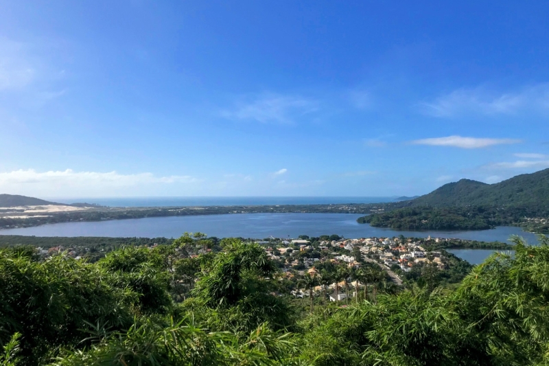 Mirante da Lagoa da Conceição é um dos pontos da caminhada cultural na Capital que ocorre no dia 21 de junho. Foto: Elmar Meurer