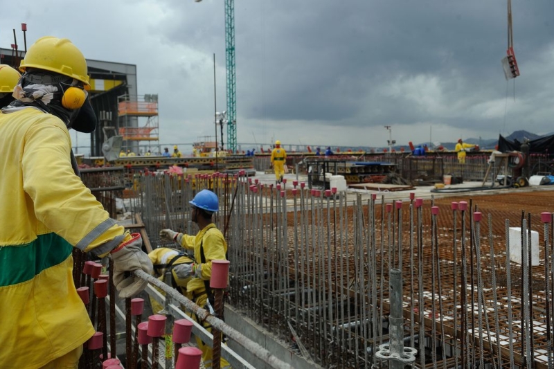 Indústria da construção civil tem quase 96 mil trabalhadores em SC. Foto: Tânia Rêgo/Agência Brasil 