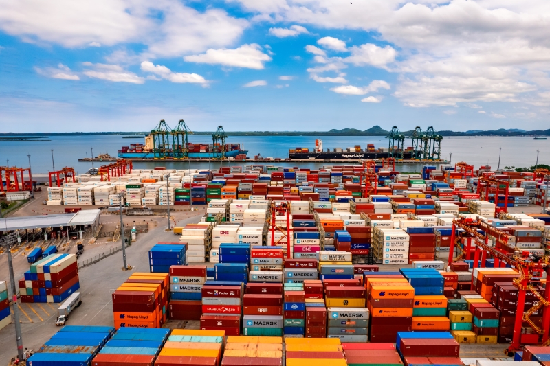 Ano de 2021 foi de recordes para o comércio exterior catarinense. Foto: Divulgação/Porto Itapoá