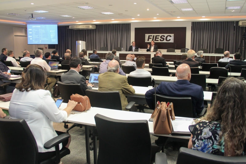 Encontro foi realizado na FIESC, em Florianópolis (foto: Ivonei Fazzioni)