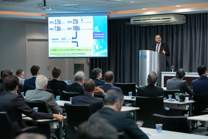 Tema foi tratado nesta sexta, durante a reunião de diretoria da FIESC (foto: Felipe Scotti) 