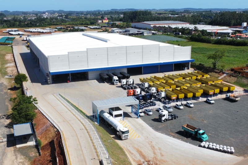 Nova planta industrial da Librelato, em Içara (SC), com 11.390m² de área construída