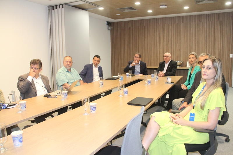Reunião foi realizada nesta quinta-feira, dia 9, na Academia FIESC de Negócios (foto: Ivonei Fazzioni)