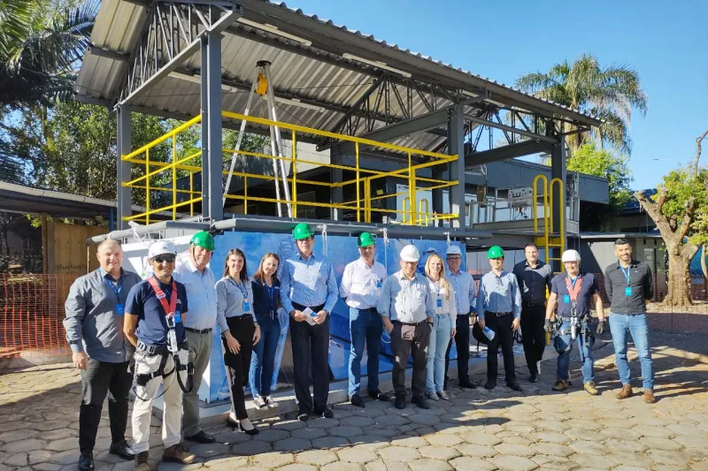 Plataforma em São Miguel do Oeste