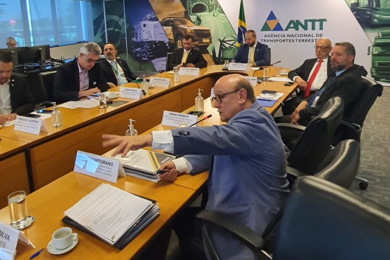 Reunião foi realizada na ANTT, em Brasília, nesta quarta-feira, dia 31