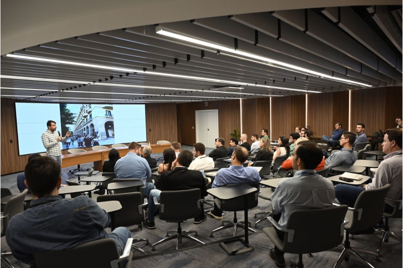 Aula magna ocorreu na Academia FIESC de Negócios, em Florianópolis. Foto: Fabricio Almeida