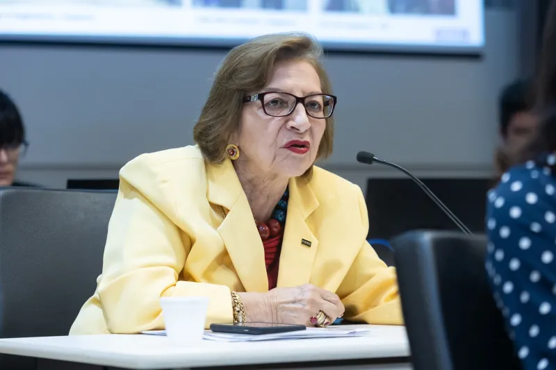 Maria Teresa Bustamante, presidente da Câmara de Comércio Exterior da FIESC