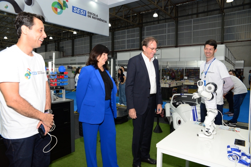 SEBIT é uma das atrações que a FIESC leva à Feira do Livro de Joinville. Foto: Nilson Bastian 