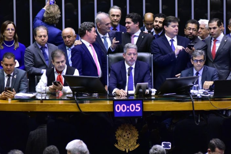 Aprovação na Câmara ocorreu na noite desta quinta-feira (6) (Foto: Zeca Ribeiro/Câmara dos Deputados)