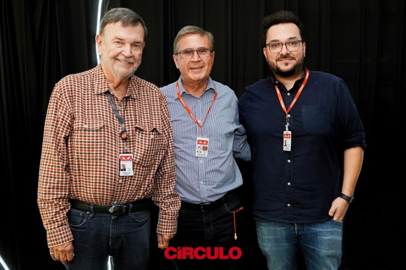 Leopoldo Schmalz (à esq.), Jose Altino Comper (centro) e Osni de Oliveira Junior (foto: Jackson  Maschio/Arte Fotos)