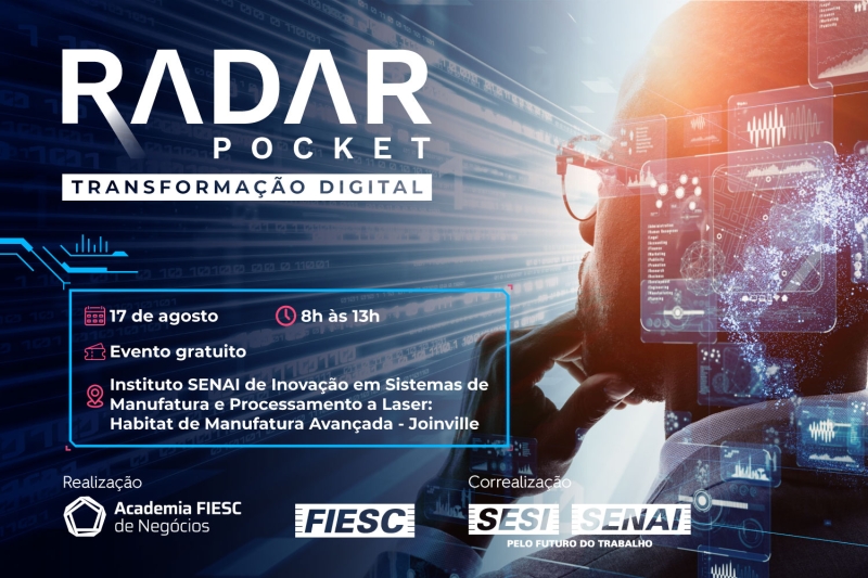 FIESC promove Radar Pocket sobre transformação digital