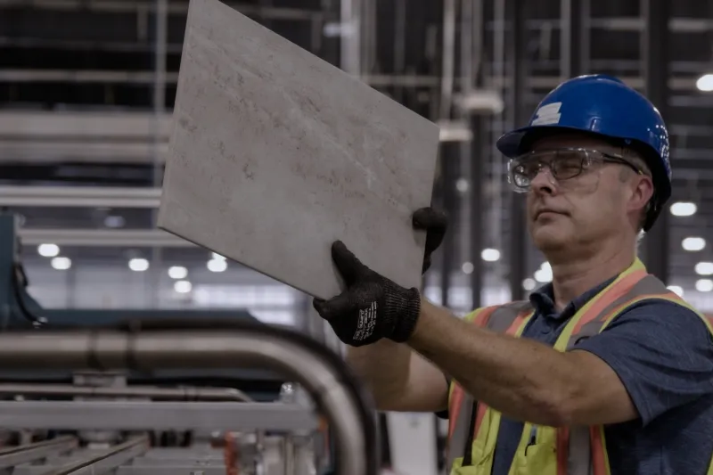 Localizada no Tennessee, a unidade produtiva da Portobello America tem 90 mil metros quadrados de área construída (foto: divulgação) 