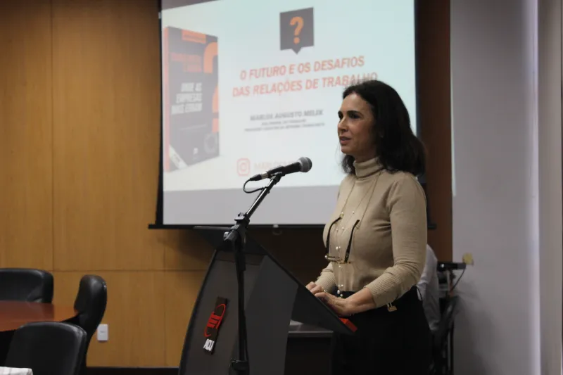 Gerente-executiva de relações do trabalho da FIESC, Maria Antônia Amboni