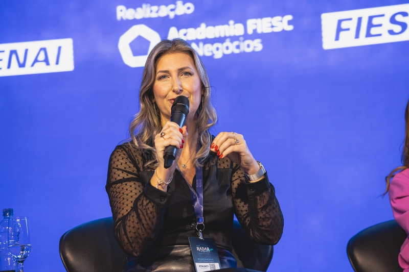 Betina Zanetti Ramos, fundadora e presidente da Nanovetores. Foto: José Somensi / FIESC