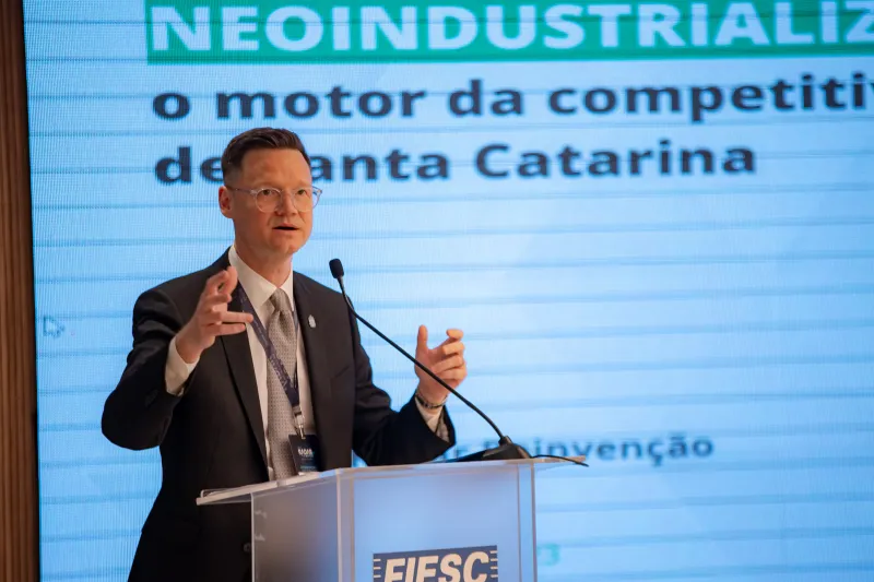 Secretário da Fazenda, Cleverson Siewet (foto: David Welter)