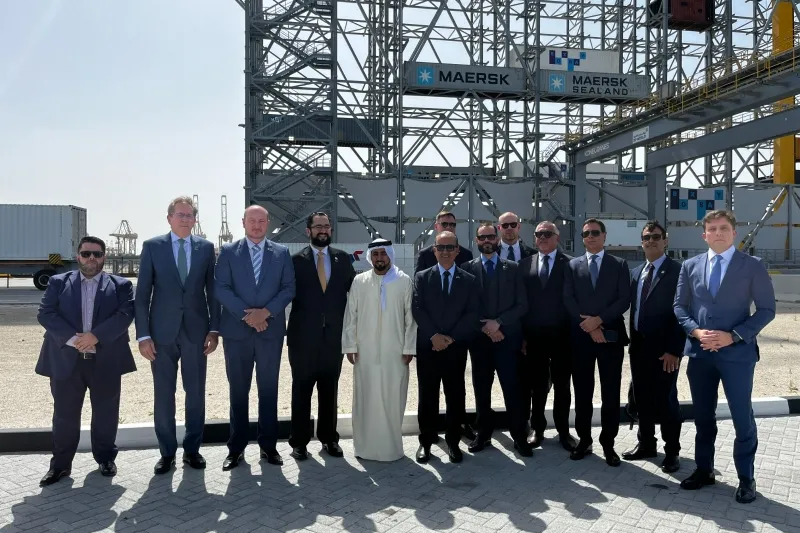 Visita ao porto de Dubai e a multinacional de logística pela comitiva catarinense (foto: Adriano Piekas/Alesc)