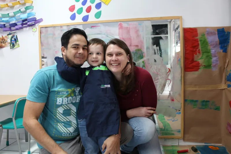 Famílias participam das atividades em edições anteriores em Rio do Sul. Foto: Debora Claudio