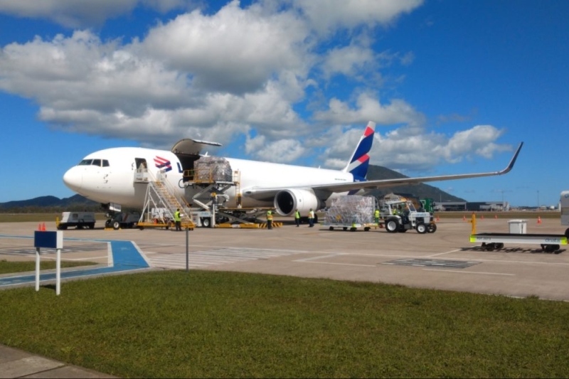 Latam Cargo passa a operar duas rotas semanais para a Europa. (Foto: Divulgação/Zurich Airport Brasil)