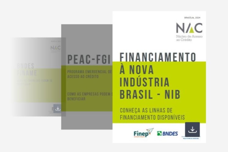 CNI lança cartilha para empresários sobre  ﻿linhas de financiamento da Nova Indústria Brasil 