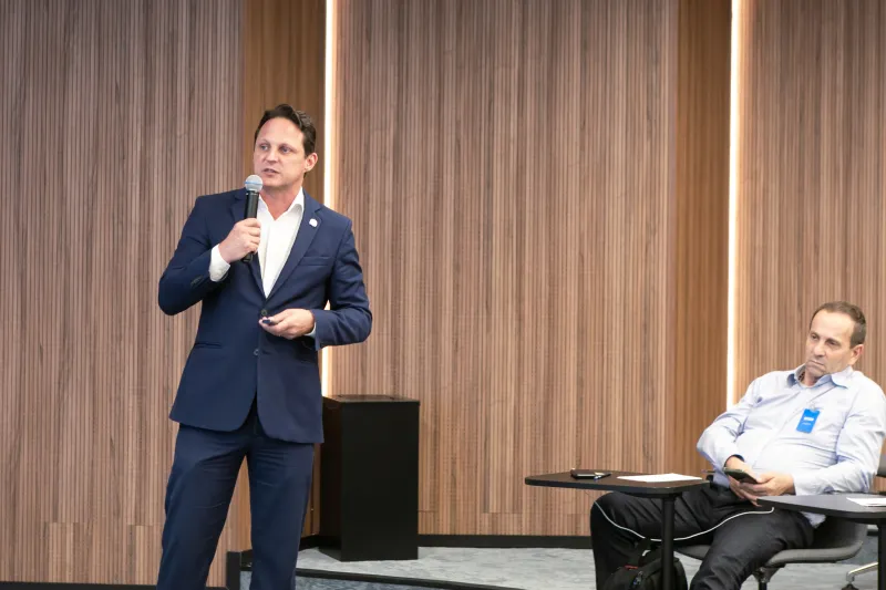 Evento na FIESC debate políticas públicas e regulamentação da economia circular. (Foto: Elisabete Francio)