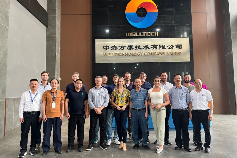 Grupo de empresários fez visitas técnicas a empresas chinesas, além de participar da feira multissetorial. (Foto: Jéssica Schulze)