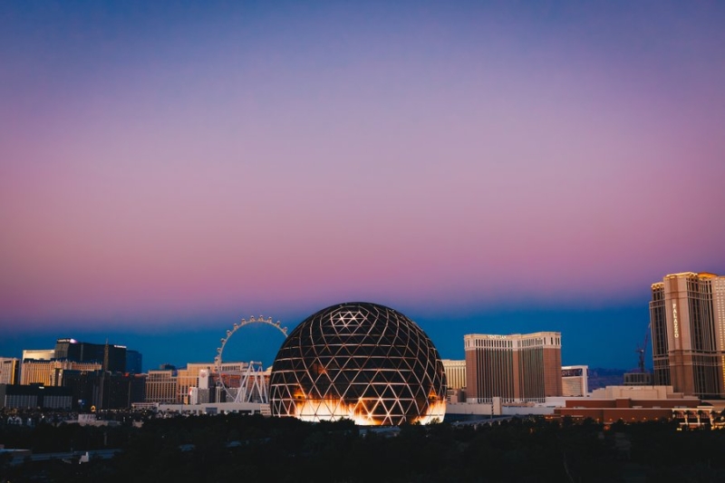 Maior esfera do mundo tem peças fundidas e usinadas pela Altona. Foto: Sphere Vegas/Redes Sociais