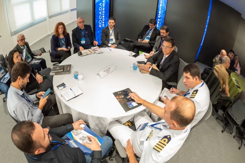 Empresas apresentam produtos e serviços para Forças Armadas e de segurança na SC Expo Defense. (foto: Fabricio de Oliveira)