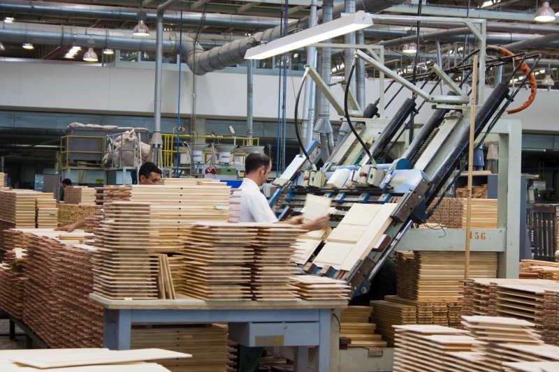 Vendas externas motivam alta de 4% na produção industrial do setor de madeira. (Foto: FIESC)