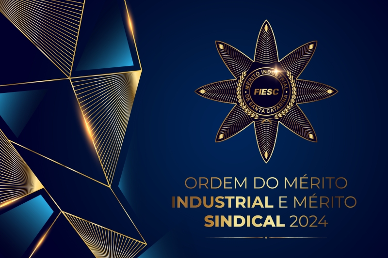 AVISO DE PAUTA: FIESC entrega a Ordem do Mérito Industrial amanhã, 21