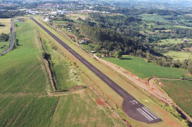Aeroporto de São Miguel do Oeste terá R$ 8,1 milhões para revitalização