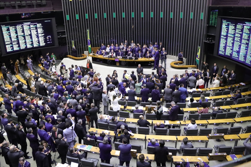 Texto recebeu 336 votos a favor, 142 votos contrários e 2 abstenções. Foto: Mário Agra/Câmara dos Deputados