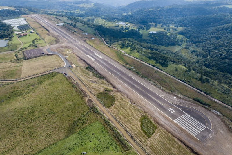 Aeroporto de São Joaquim. Foto: Jonatã Rocha/Secom