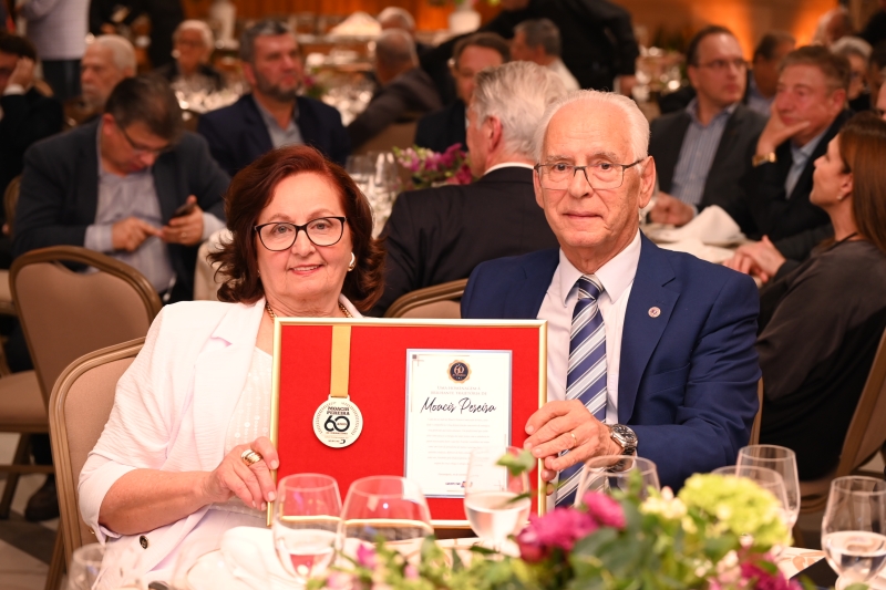 Moacir Pereira e a esposa Adir (foto: Fabrício Almeida)