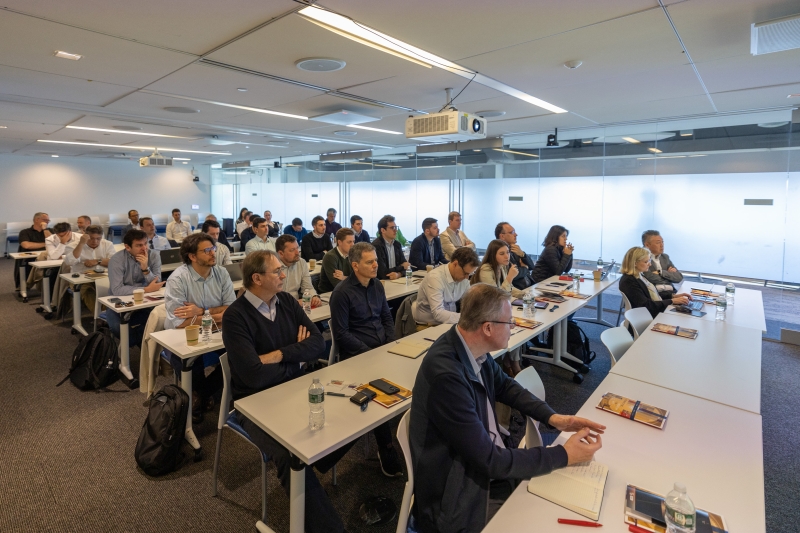 Comitiva de 27 empresários, executivos e diretores da FIESC participa de imersão no MIT (Foto: Lucas Pinto)