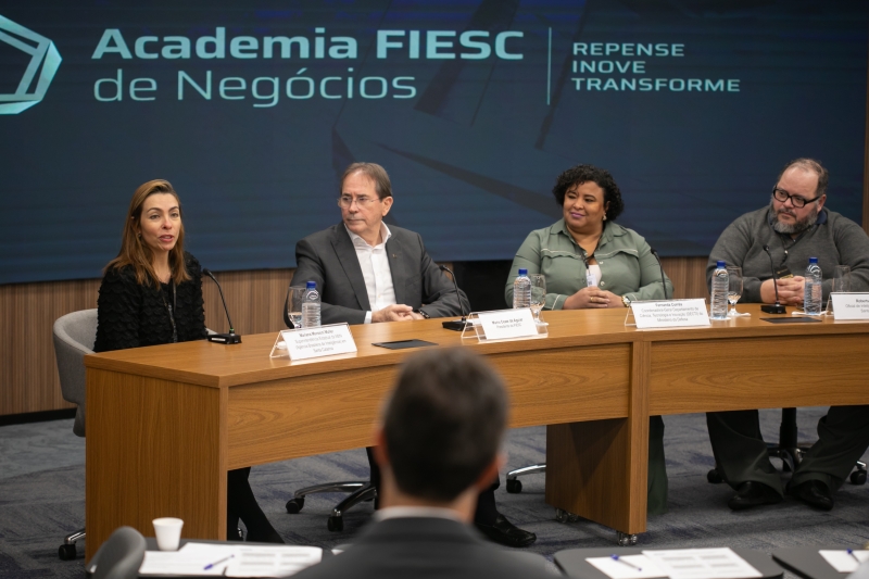 Reunião do Condefesa nesta terça-feira, dia 3, abordou proteção de dados. (Foto: Filipe Scotti)