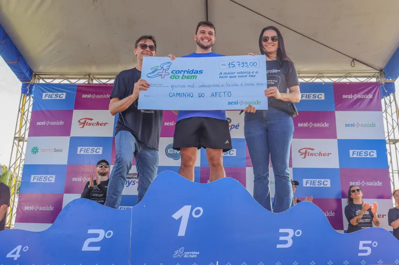 Parte do valor das inscrições foi doada para instituição Caminho do Afeto (Whellinton Rocha)