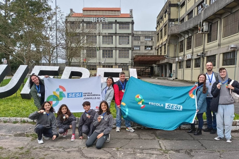 Universidade Federal de Pelotas (UFPel) recebeu estudantes e professores em agosto (Divulgação)