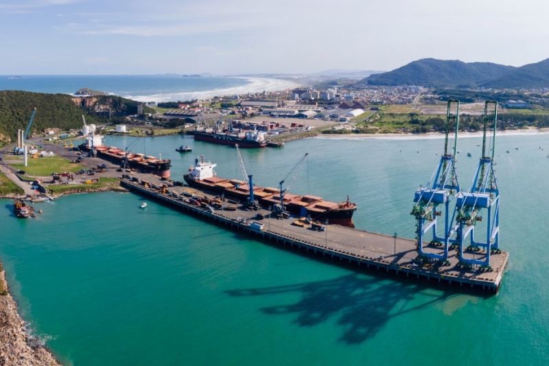 Porto de Imbituba. Foto: Divulgação