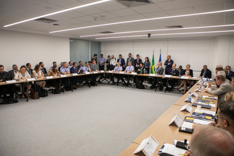 Grupo de Alto Nível Suécia-Brasil de Aeronáutica (foto: Filipe Scotti)