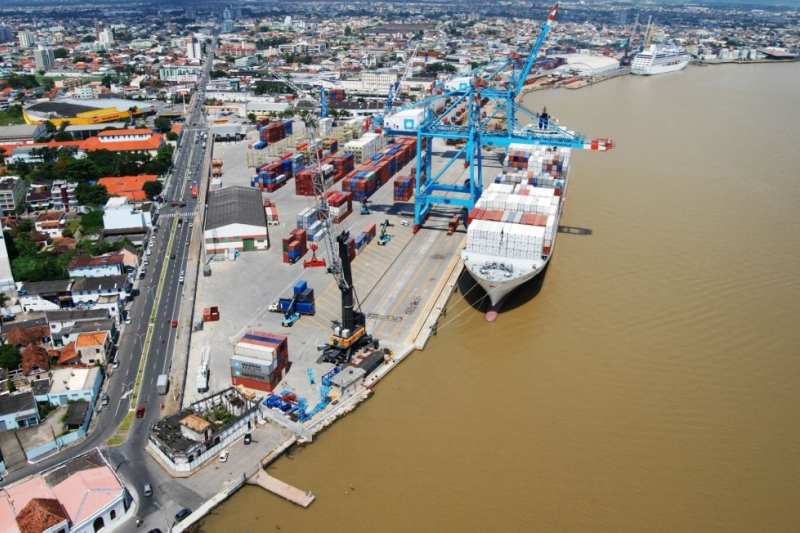 Para ministério, Porto de Itajaí precisa de administração com gestão forte e estabilidade financeira. (Foto: Porto de Itajaí / Divulgação)