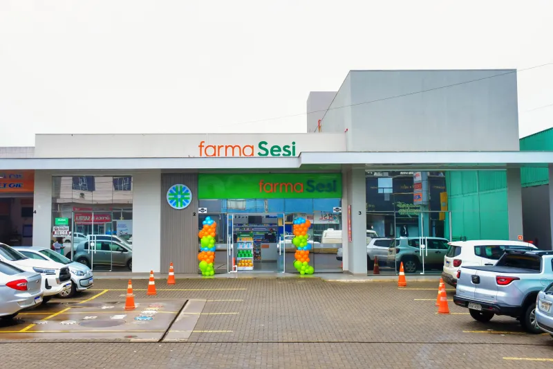 farmaSesi, rede de farmácias do SESI/SC, inaugura filial em São Lourenço do Oeste