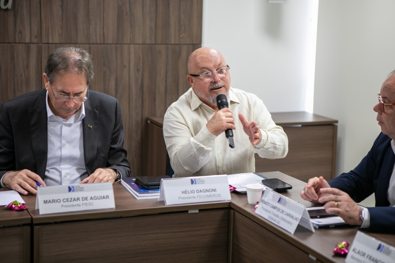 Reunião do CFEM foi realizada nesta segunda-feira, dia 9, em Florianópolis (foto: Filipe Scotti)