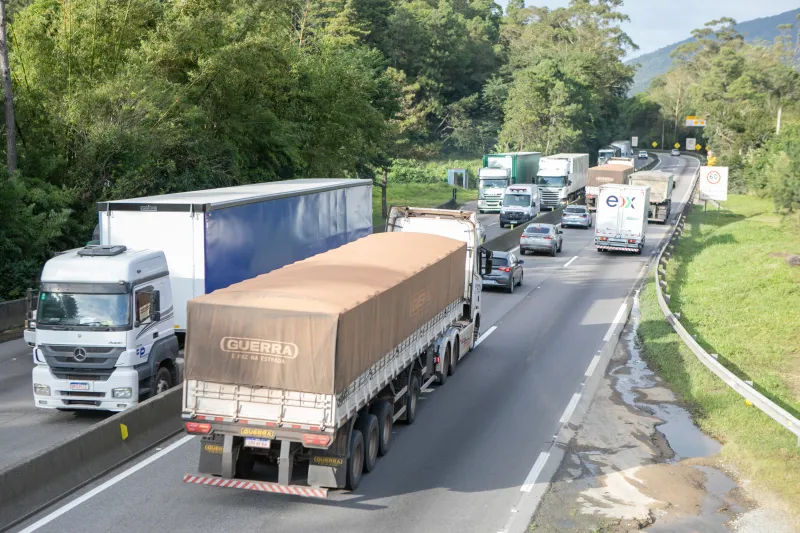 SC teve 8.319 acidentes em rodovias federais entre novembro de 2023 e outubro de 2024. (Foto: Filipe Scotti)