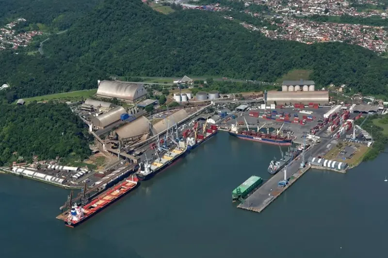 Porto de São Francisco do Sul. Foto: Divulgação/Porto de São Francisco do Sul