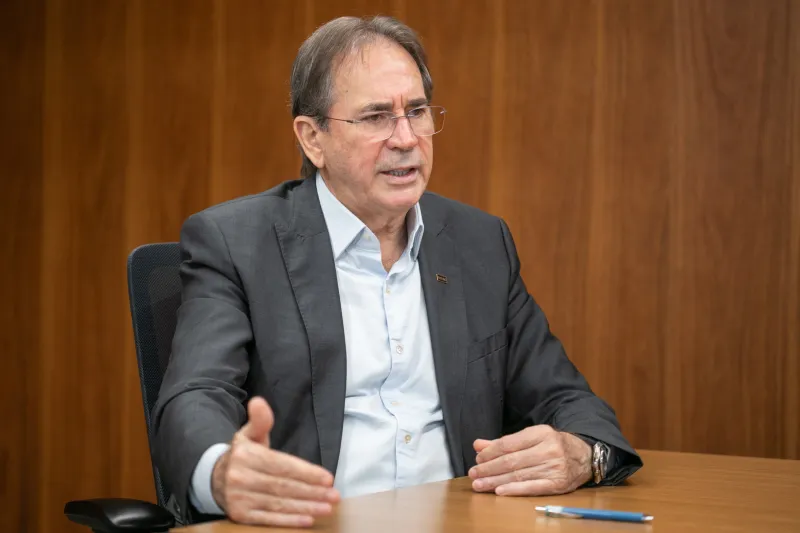 Mario Cezar de Aguiar, presidente da FIESC. Foto: Filipe Scotti