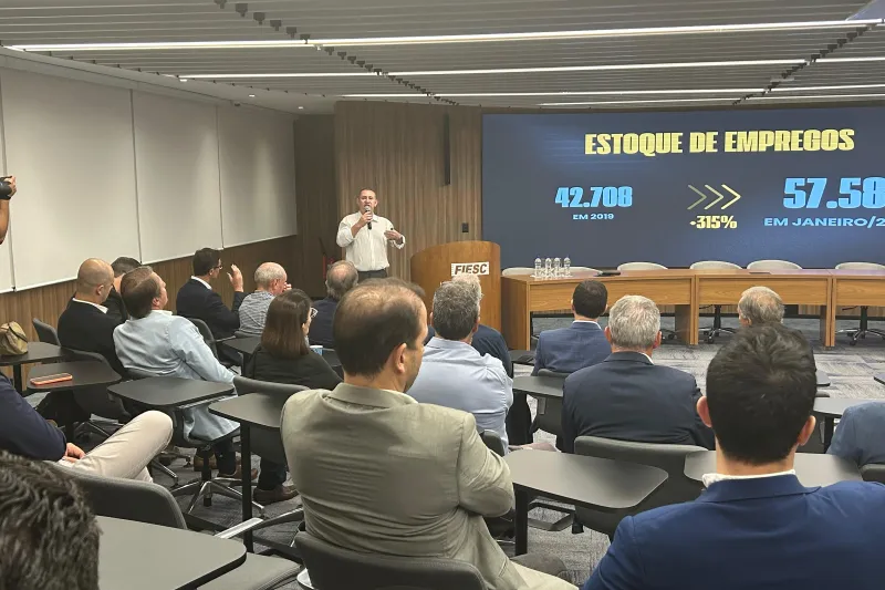 Encontro foi realizado na FIESC, em Florianópolis (foto: Dâmi Radin)